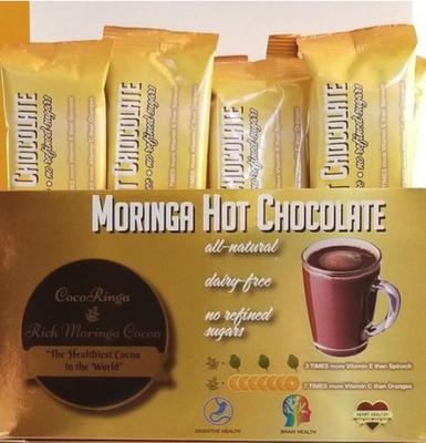 CoCoRinga - Moringa Hot Chocolate (14/Box)